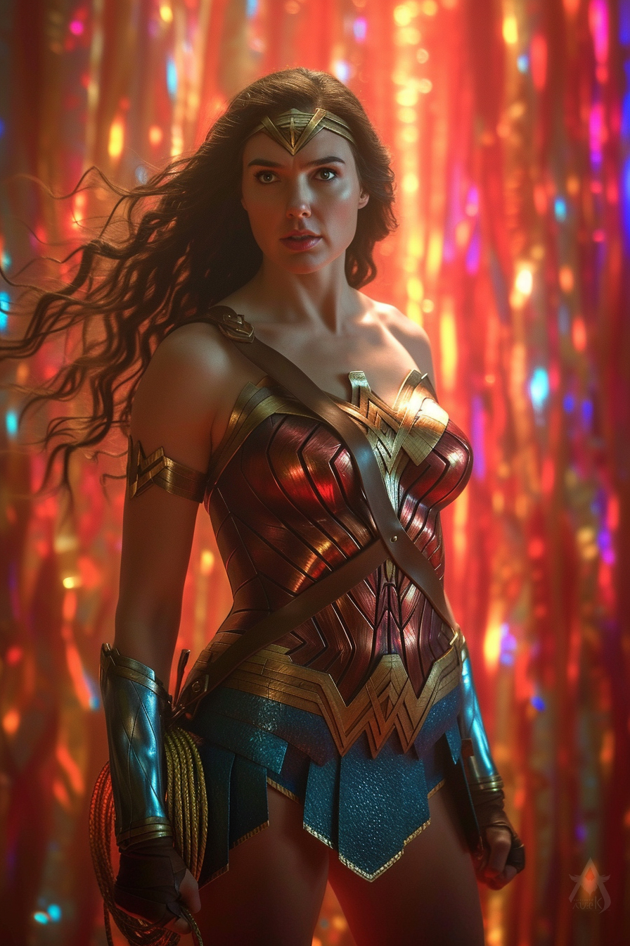 Captured every beauty moments of Wonder Woman